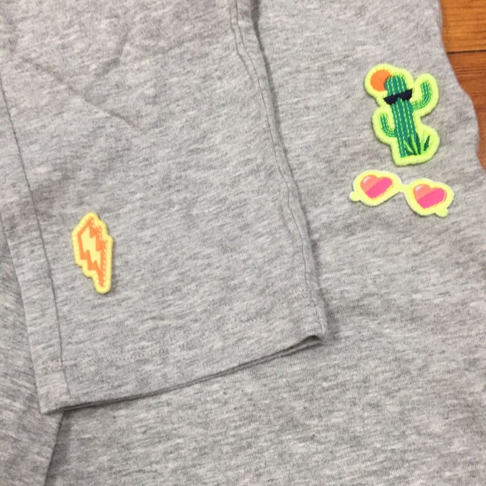 Lands End appliqué full-length leggings
